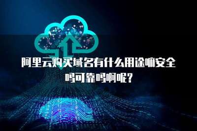 阿里云域名注冊(cè)服務(wù) 用途、安全性與可靠性解析